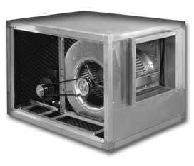 BOX-T Ventilatori sa duplim otvorom na remeni pogon Belt driven double inlet box fans OSNOVNI PODACI : Ventilatori iz serije BOX-T su pogodni za izvlaèenje i filtriranje vazduha.