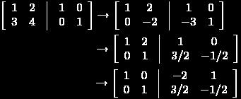 Примјер 7..4. Рјешити систем једначина Помоћу матрица 4 5. A 4, X и B 5 можемо писати AX = B.