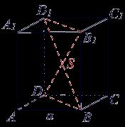 6 4. Отуда, х = OD D B si D BE. Примјер 6... Дијагонале DB и BD квадратног квадра ABCDA B C D су узајамно нормалне. Израчунати угао између дијагонала AC и BD.