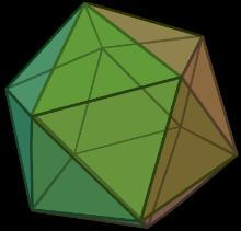 . Ако је =, m = 5, тада је t =, s =, i = и имамо правилни икосаедар који има двадесет страна једнакостраничних троуглова. 4.