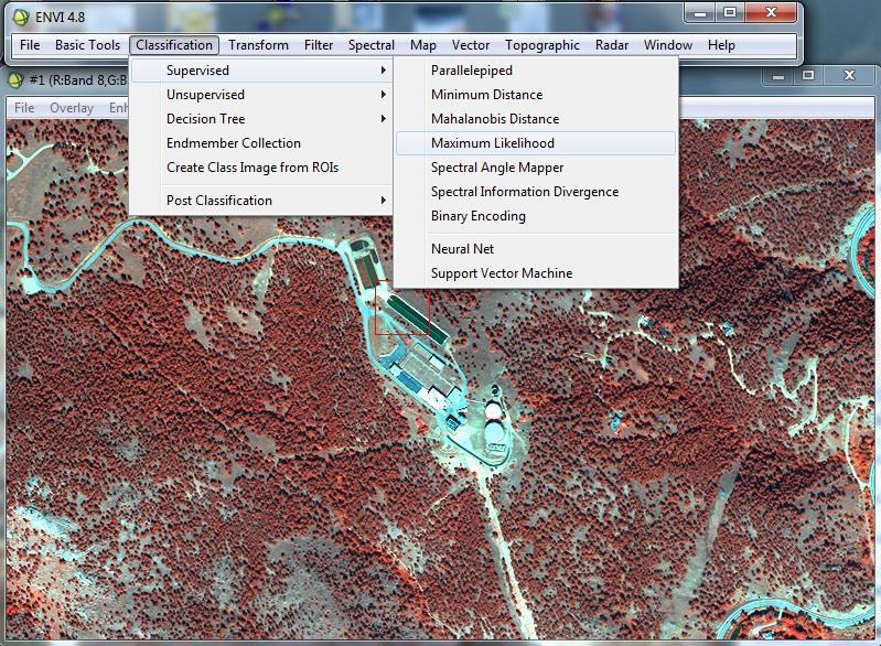 Махаланобисов метод удаљености и метод мапирања спектралног угла (Spectral Angle Mapper - SAM). Методе се могу поделити и на параметарске и непараметарске 67.