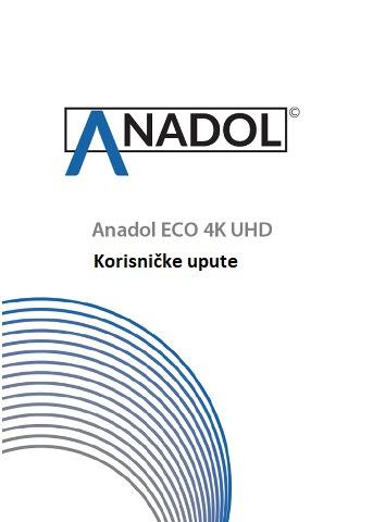 Anadol ECO 4K UHD E2 Linux Sat Risiver 1 Sadržaj 1.Sigurnosne upute...4 1.1 1.2 Sadržaj ambalaže...6 1.2 Prednja ploča...6 1.3 1.4 Uvjetovani pristup i zajedničko sučelje...7 1.4 1.5 Glavne značajke.