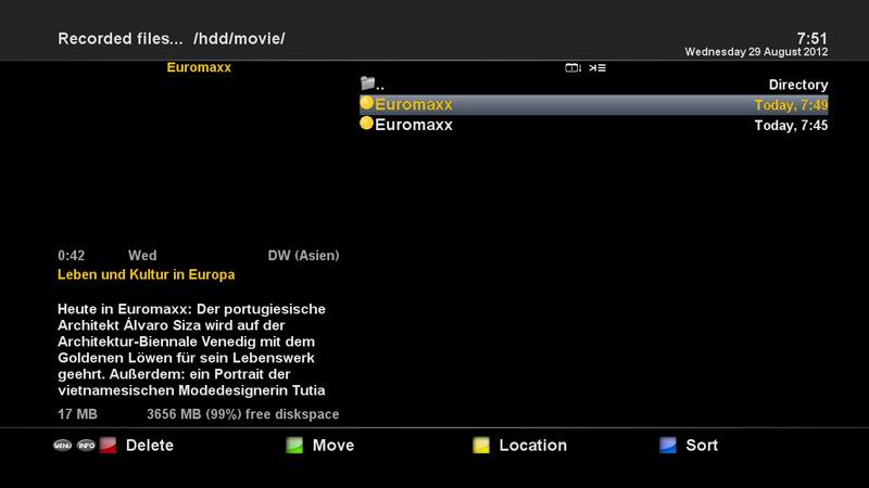 Anadol ECO 4K UHD E2 Linux Sat Risiver 23 - Zaustavljanje snimanja [i: Pritisnite tipku REC> Odaberite Stop Recording ] 4.