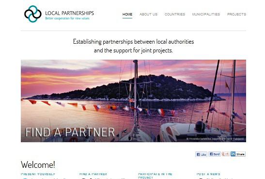 O web portalu Lokalna partnerstva Web portal Lokalna partnerstva (www.locpart.
