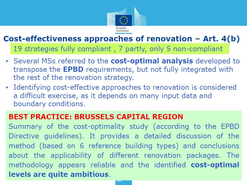 10 Procjena Europske Komisije o hrvatskoj strategiji obnove zgrada 4 Article 4 Complience Pregled nacionalnog fonda zgrada RH Art.