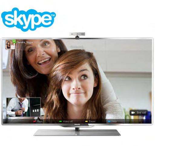 6 Skype Kako biste spriječili slučajno snimanje, možete prekriti leću kamere malim kliznim vratima. Pronađite mali kliznik ispod kamere.