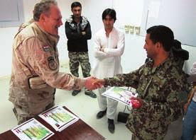 Informatički tečaj za pripadnike ANA-e 17 Svečanim uručenjem certifikata pripadnicima 3. GSU-a (Garrison Support Unit) 209. korpusa Afganistanske nacionalne armije 11.