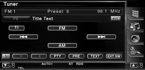 Slušanje radija Radio tekst Moguće je prikazati radio tekst.