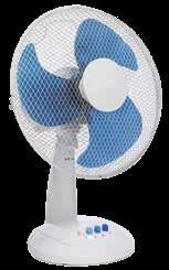 90 79, 90-38% STOLNI VENTILATOR 44 W, promjer ø40cm, funkcija osciliranja, 3 brzine,