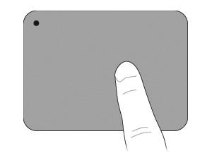Poglavlje 2: Što je novo? Uključivanje i isključivanje TouchPada Kretanje TouchPad se uključuje u tvornici.
