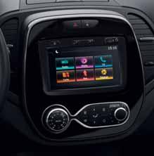 Dodirnite i istražujte Novi Renault CAPTUR dostupan je s tri multimedijska sustava s dodirnim zaslonom: R&Go, Media Nav Evolution i R-LINK Evolution.