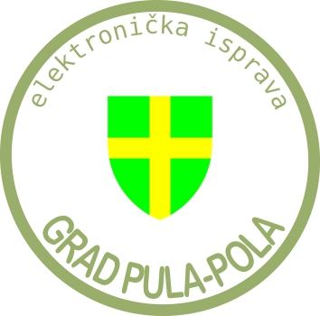 Pule za 2018. godinu 1. Gradonačelnik Grada Pule upoznat je s prijedlogom Odluke o dodjeli Grba Grada Pule za 2018.