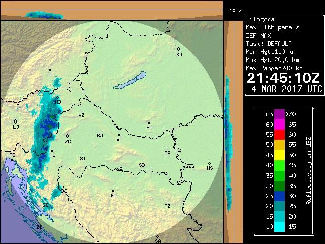 7a) 7b) 7c) 7d 7e) 7f) Slika 7. Meteorološka situacija 4. ožujka 2017.