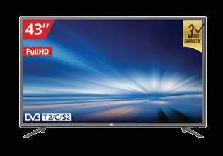 tjunera: DVB-T2/C/S2 178 99 TV Vox LED 32DSA662B Tip ekrana: DIRECT LED slim Dijagonala ekrana: 32 /81 cm Rezolucija ekrana: HD ready (1366x768) Tip