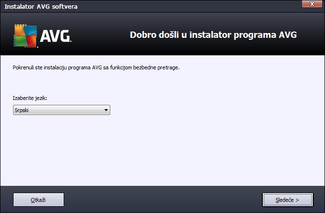 3. Proces instalacije programa AVG Gde mogu da preuzmem instalacionu datoteku? Da biste instalirali AVG Antivirus 2012 na svoj računar, potrebna vam je najnovija instalaciona datoteka.