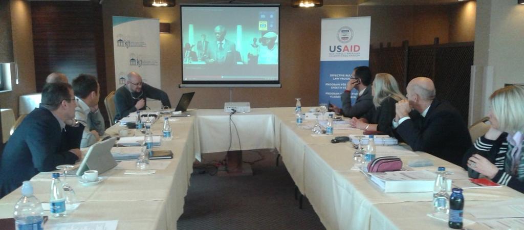 Nacrt Koncept Programa Treninga za Trenere 8-9 januara 2015, Kosovski Institut za Pravosudje u saradnji sa EROL programom USAID-a, organizovao radionicu za dizajn koncept Programa Treninga za Trenere.