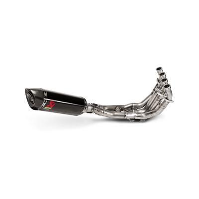 System Racing with Carbon Muffler Full System Racing with Titanium Muffler Slip-On Muffler