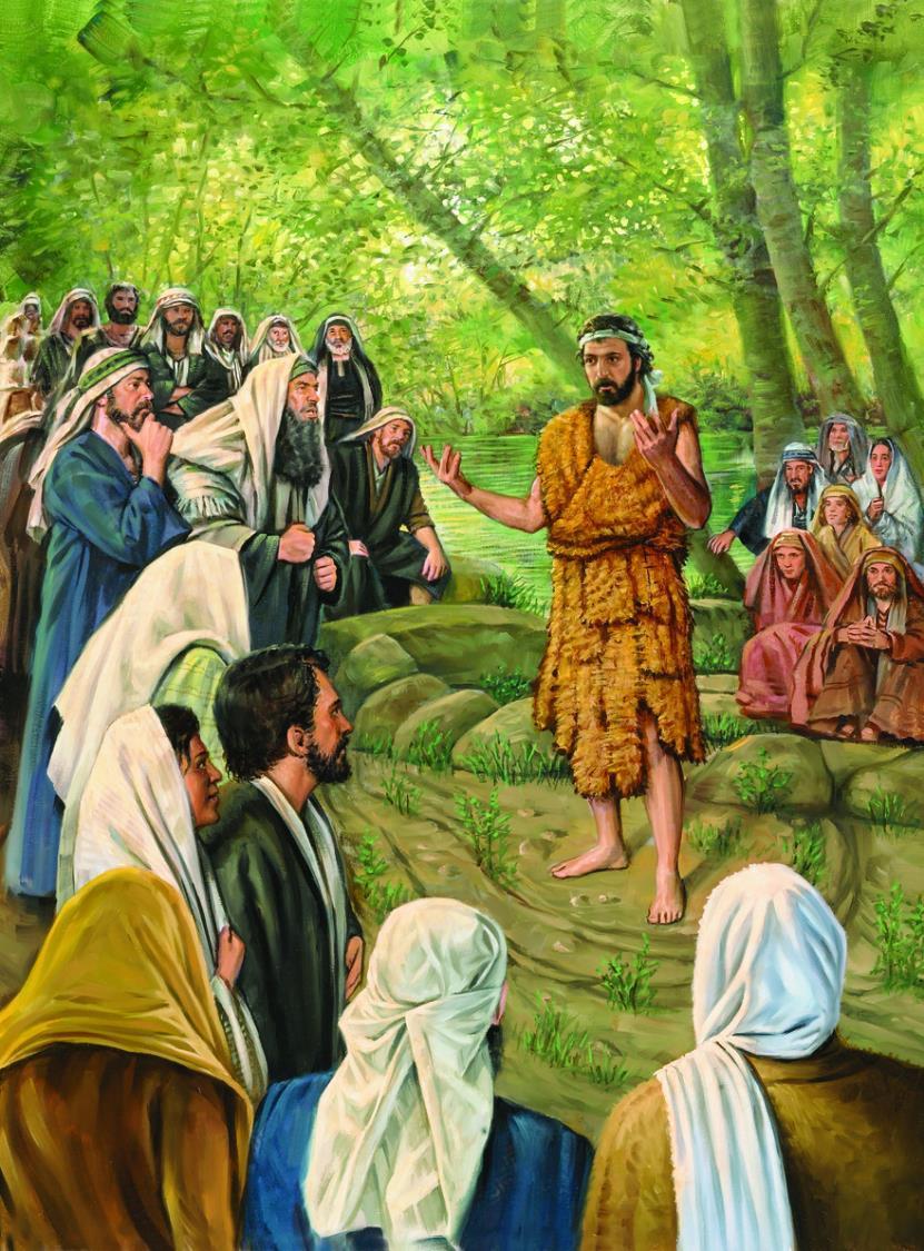 (Matej 11,14) Jovan je vodio ljude da se prvo pomire sa Bogom (pokajanje).