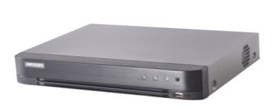 5550 16-kanalni HD-TVI/AHD/CVI/CVBS/IPdigitalni snimač u metalnom kućištu sa podrškom za PoC kamere;podržava 16 x 4 Mpix Lite rezoluciju HD-TVI + 8-24 IP kamera do 6 Mpix rezolucije, Svaki od