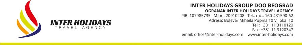 LETO 2019 KRIT HANJA / RETIMNO FIRST MINUTE PROGRAM PUTOVANJA: 1. dan: Beograd - Krit (aerodrom Hanja): Sastanak putnika na aerodromu Beograd dva sata pre poletanja kod šaltera Agencije Organizatora.