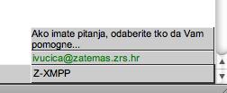 6 Zagrebačka INFORMATIJADA Božo Težak Brza pomoć Pomoć možete zatražiti preko chata. Ove godine koristimo softver koji je isproban samo na sljedećim preglednicima: Firefox 3.