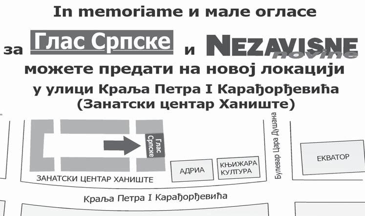 godine navr{avaju se dvije tu`ne godine od smrti na{e drage Tu`no sje}awe na na{u dragu Posqedwi pozdrav dragoj RADU MIHAJLOVI] Vje~no }e{ `ivjeti u