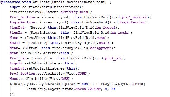 Slika 3.4. XML kod activity_main.