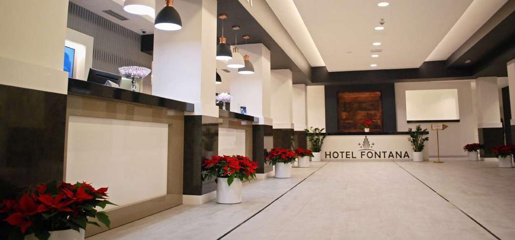 Hotel FONTANA se nalazi u srcu Vrnjačke Banje, na samo