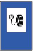 8 Tačan naziv saobraćajnog znaka je: radionica za popravak guma; mjesto gdje možete kontrolisati pritisak u gumama. 9 Kako treba postupiti nailaskom na ovaj saobraćajni znak?