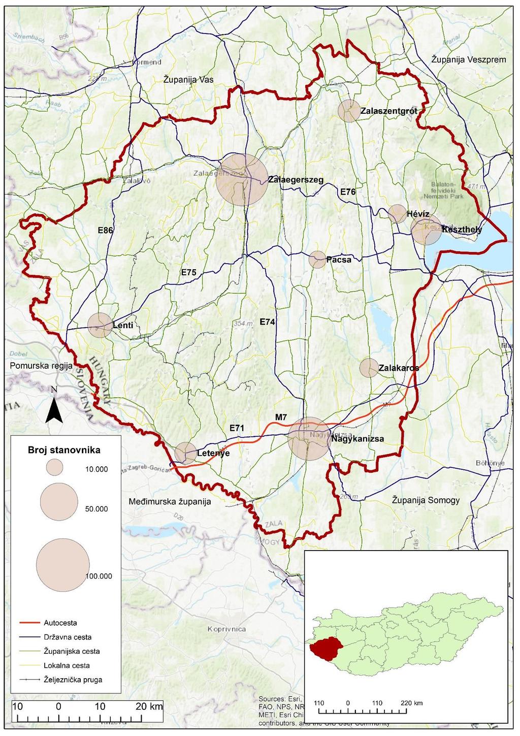 Sl.6. Geografski položaj i prometna