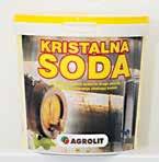 19.90 14, 90 SODA 1KG kristalna, za čišćenje i pranje drvene, inox, staklene i