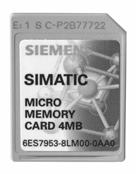 Memorijski koncept S7-300 nakon lispada 2002. Micro Memory kartica (CPU Mem.