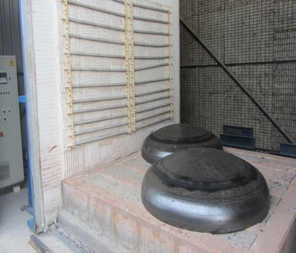 su također raspoređeni po bočnim stranicama peći. Na keramičke cijevi namotana je visokokvalitetna žica Kanthal.