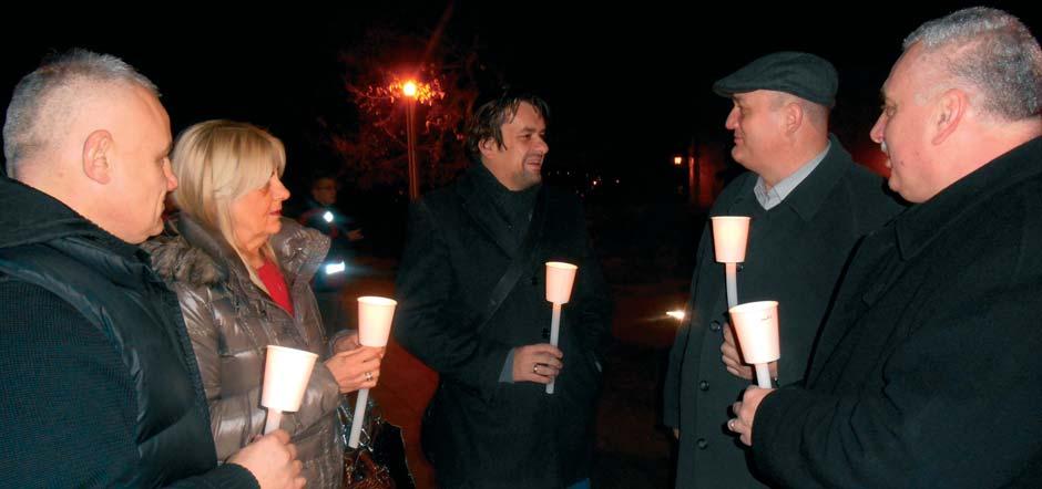 62 ŽUPANIJSKA KRONIKA Mjesec borbe protiv ovisnosti Svečanim mimohodom sa svijećama po ulicama osječke Tvrđe, Koordinacija "Legiranje ne drogiranje" godine simbolično je provela još jednu aktivnost u