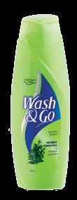 Šampon Wash&Go 400ml više vrsta 104,90 Cena za
