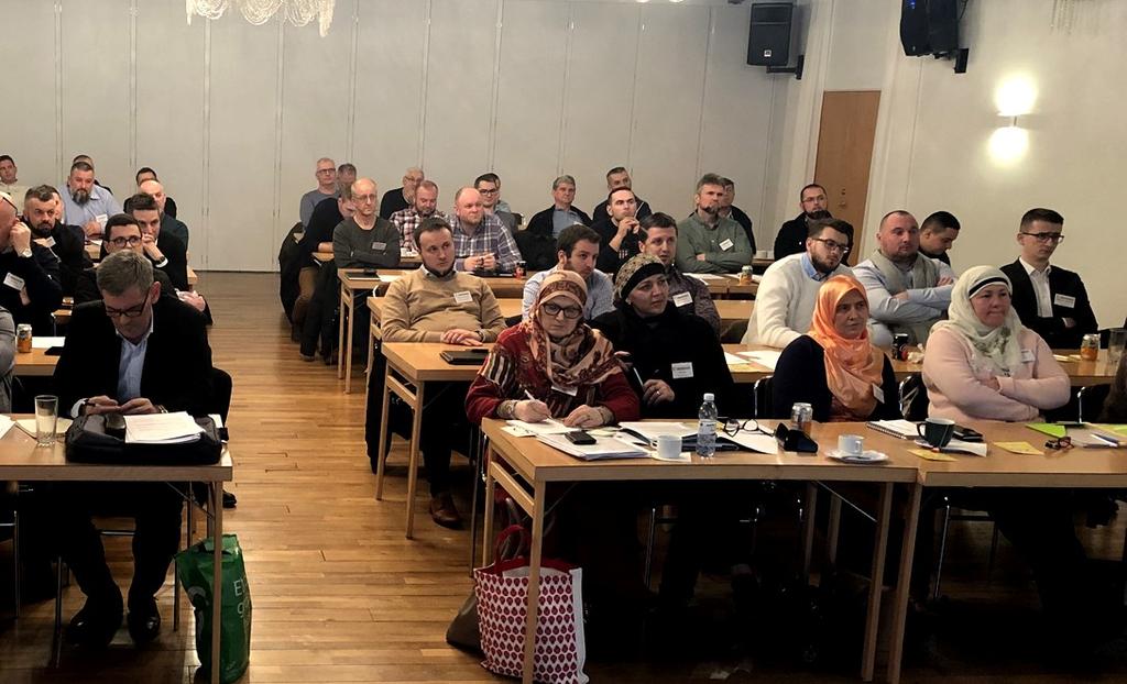 AKTIVNOSTI IZ ZAJEDNICE Održana Skupština Islamske zajednice Bošnjaka u Švedskoj U skladu sa predloženim dnevnim redom, prvo su podneseni i, nakon diskusije, usvojeni: izvještaji o radu i