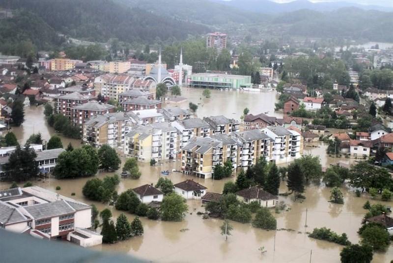 Prikupljanje pomoći za nastradale u poplavama u BiH štaba koji je Rijaset oformio.