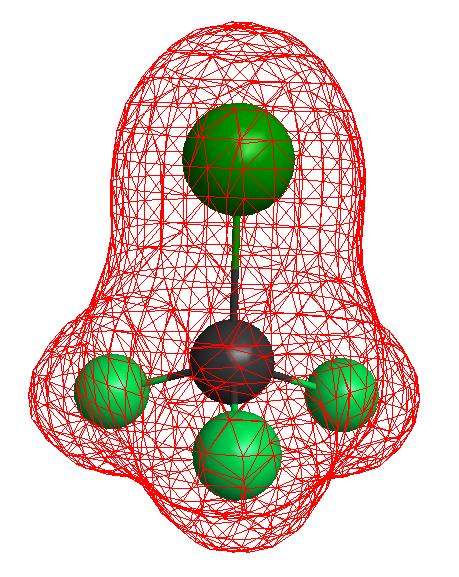 molekule CF 3 Cl. Slika 3.