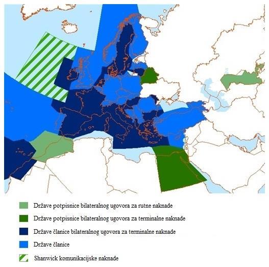 Slika 4: Shematski prikaz CRCO naplatne zone [16] (prilagodio autor). 3.2.2. Naplata terminalnih jedinica usluge Za pružene usluge u završnim kontroliranim oblastima (engl.