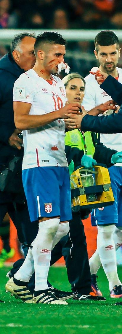 18 2018 FIFA WORLD CUP MEDIA GUIDE Феноменалним голом Александра Митровића, Србија је освојила вредан бод на тешком гостовању у Кардифу.