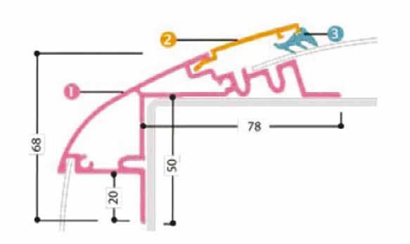 l=500mm, 2 kom par 25,00 LED Displej Dimenzije postera cena/ jednostrani cena/ dvostrani A3 (297 x 420 mm) kom 60,00 A2 (420 x 594 mm)