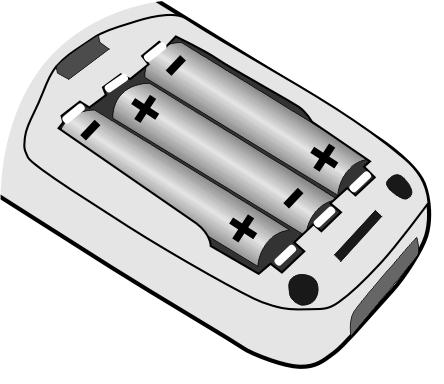 3 Umetnite baterije s ispravno okrenutim polovima (vidi shematski prikaz). Orijentacija polova je označena u odnosno na pretincu za baterije. Mobilna slušalica je već prijavljena na bazu.