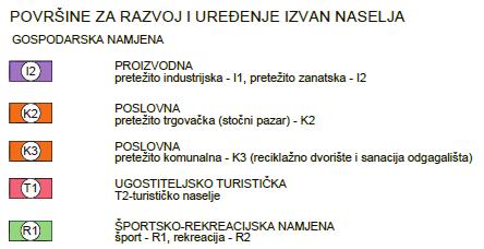 otpada Macure Jelenik se prema Prostornom planu uređenja Općine Kistanje nalazi na k.č. 1317/2, k.o. Nunić (zona K3).