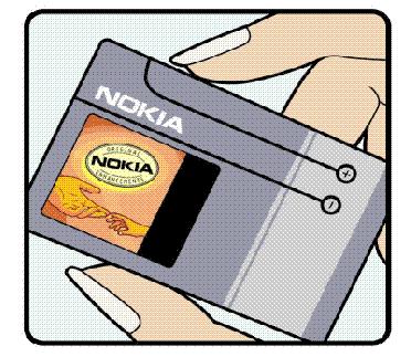 Utvrðivanje autentiènosti Nokia baterija Radi sopstvene bezbednosti uvek koristite originalne Nokia baterije.