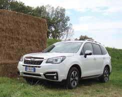 Obzirom na nisko težište ovakvog rasporeda cilindara, Forester je u svim situacijama dodatno stabilniji i ne naginje se kao što je uobičajeno za SUV vozila, pa u kombinaciji s pogonom Forester je na