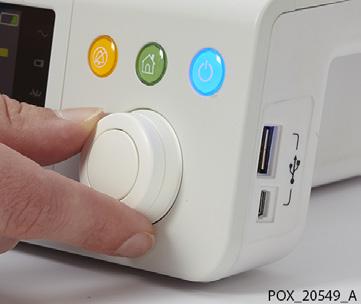 Kako koristiti gumbe i ručku Gumb za pauziranje zvučnog alarma: pritisnite jednom da biste privremeno isključili alarm.