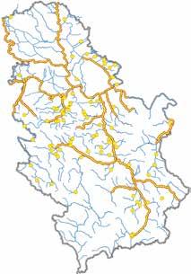 Podaci su ažurirani u nekoliko navrata, a konačna karta značajnih poplavnih područja na teritoriji Srbije prikazana je na slici 2.