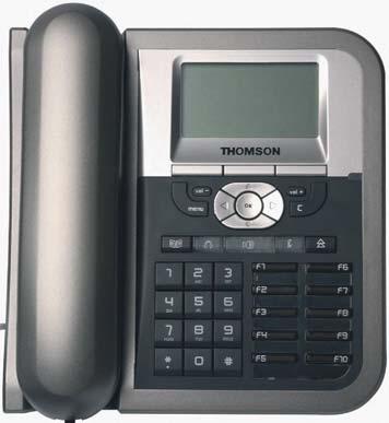 Razumijevanje Vašeg telefona Opis IP telefona Thomson ST2030 IP Telefon Thomson ST2030 potpuno je funkcionalan IP telefon koji podržava MGCP pravila komuniciranja.