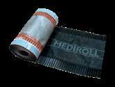 MediRoll PREMIUM sljemeno grebena traka za zaštitu i ventilaciju: Distribuiran u roli, fleksibilan element za provjetravanje koji se može lako oblikovati.