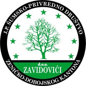 JAVNO PREDUZEĆE ŠUMSKO PRIVREDNO DRUŠTVO ZENIČKO DOBOJSKOG KANTONA d.o.o. ZAVIDOVIĆI Alije Izetbegovića br. 5 Tel.